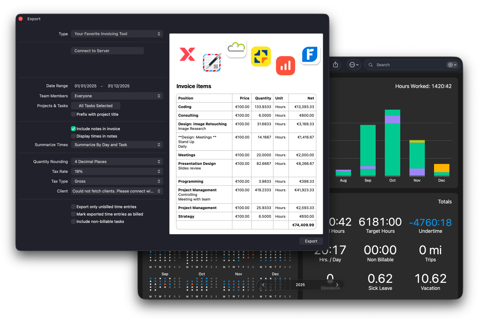 Tyme Invoicing Tools Overview