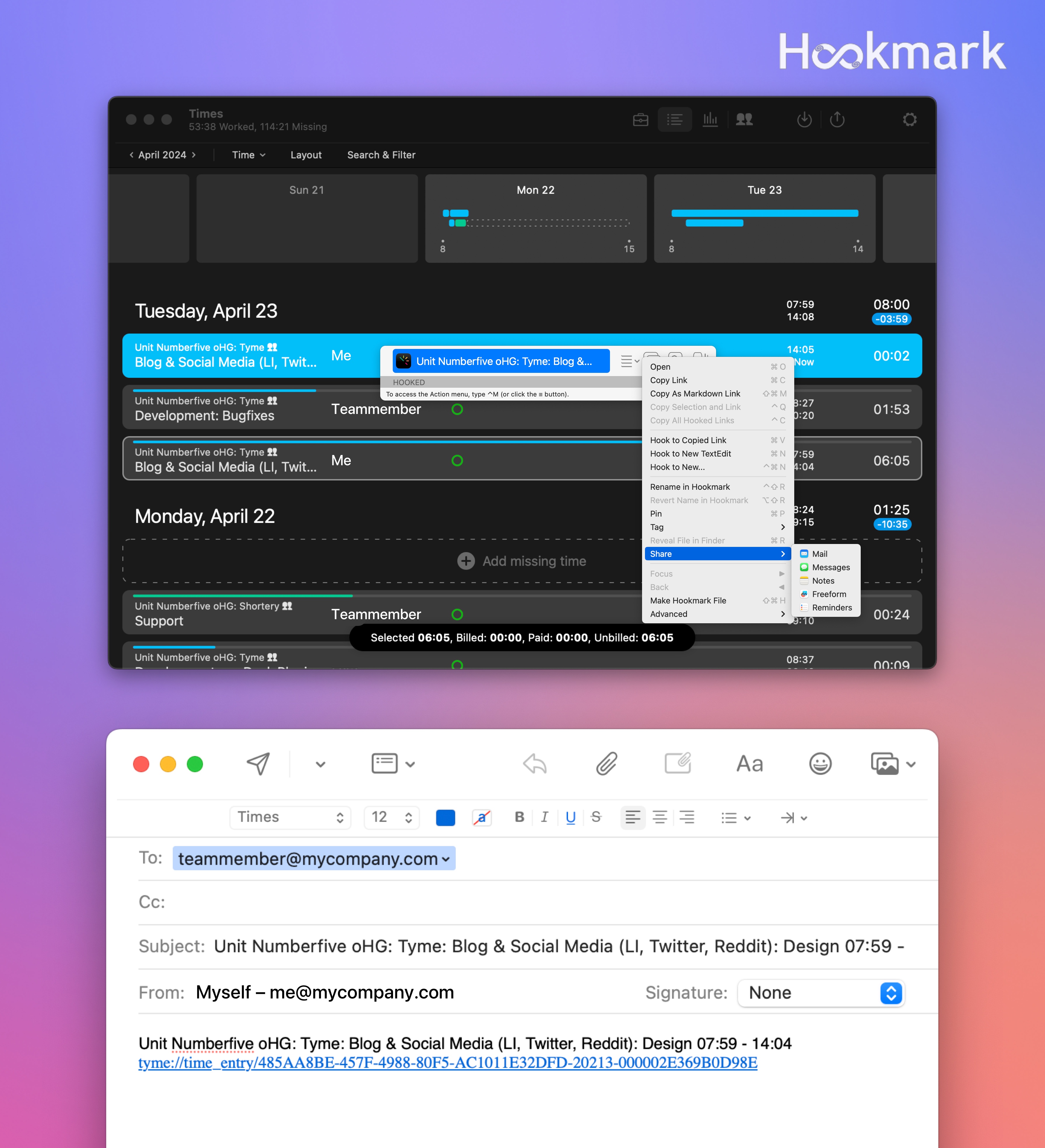 bookmarks-with-hookmark-plugin
