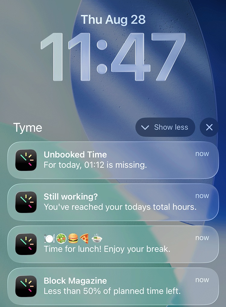 Reminders on Mac and iPhone throughout your working day